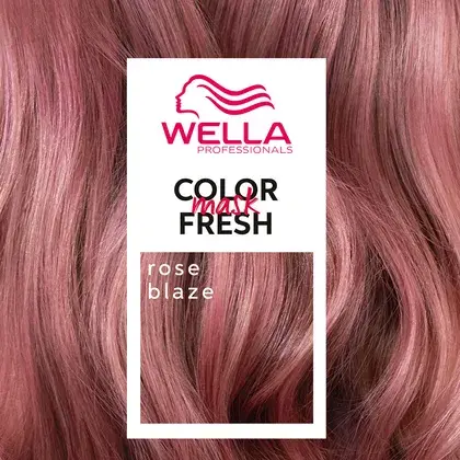 Ambalaj Color Fresh Mask Rose Blaze Wella, tub 150 ml.