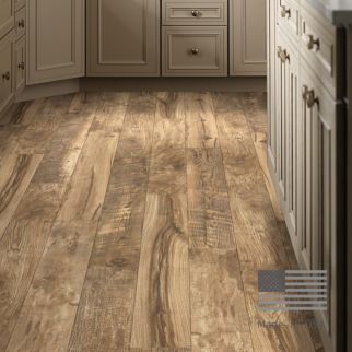 What is different about laminate flooring?