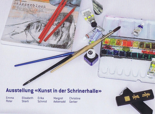 Ausstellung der Malschülerinnen