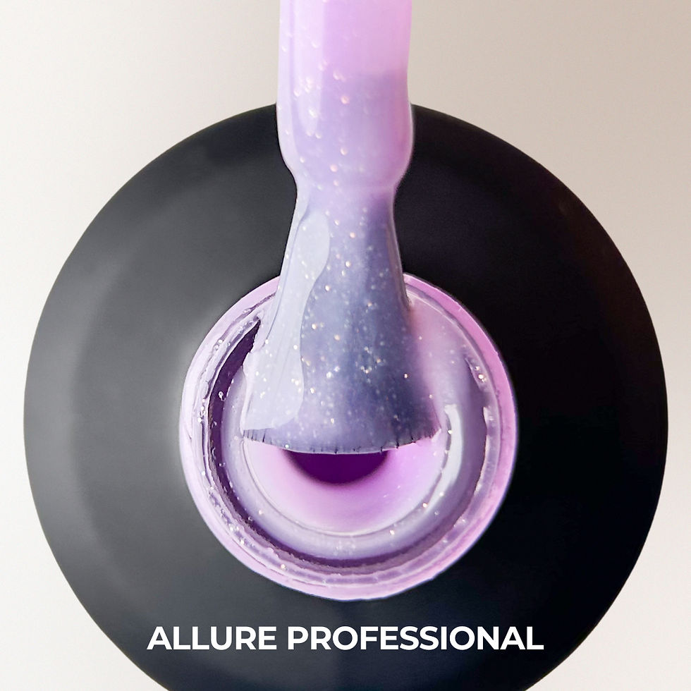 Allure Professional Lavender Gel Nail Polish
