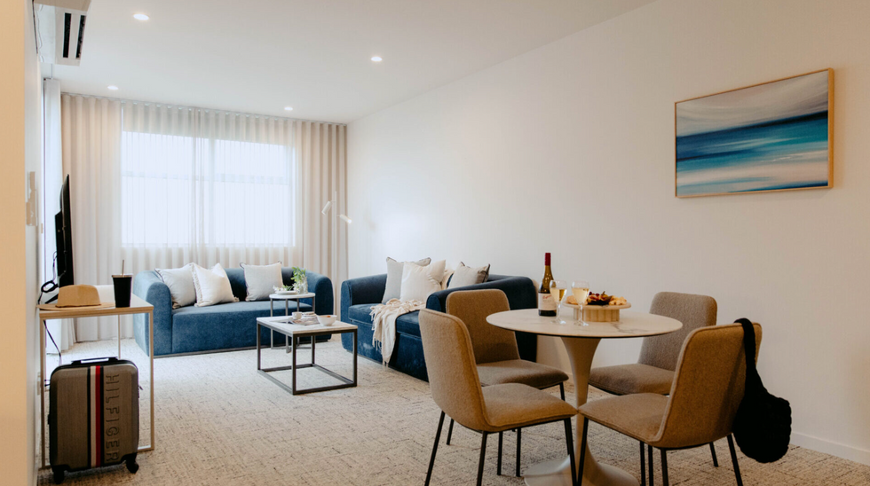 Two Bedroom Apartment Living