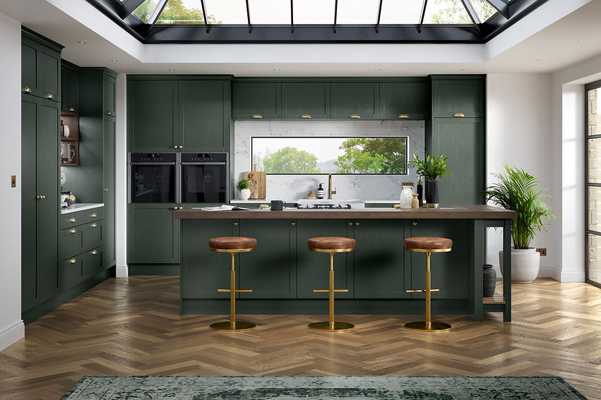 Green Kitchen_Axboard_flat pack kitchens.jpeg