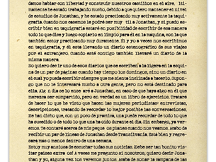 Carta de Miss Mina Murray a Miss Lucy Westenra.“9 de mayo.