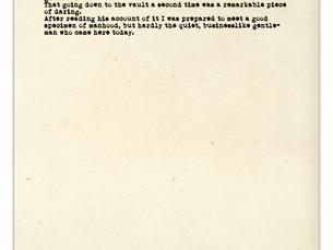 Dr. Seward’s Diary. 30 September.—