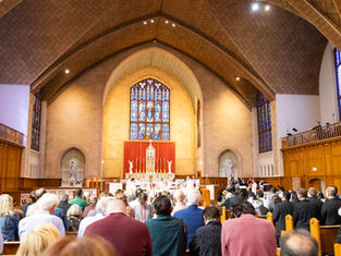PHOTOS: Living stones: Parishioners celebrate 100 years of St. Ignatius of Loyola Catholic Church
