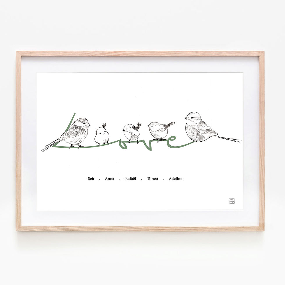 Miniature : cadre cadeau famille