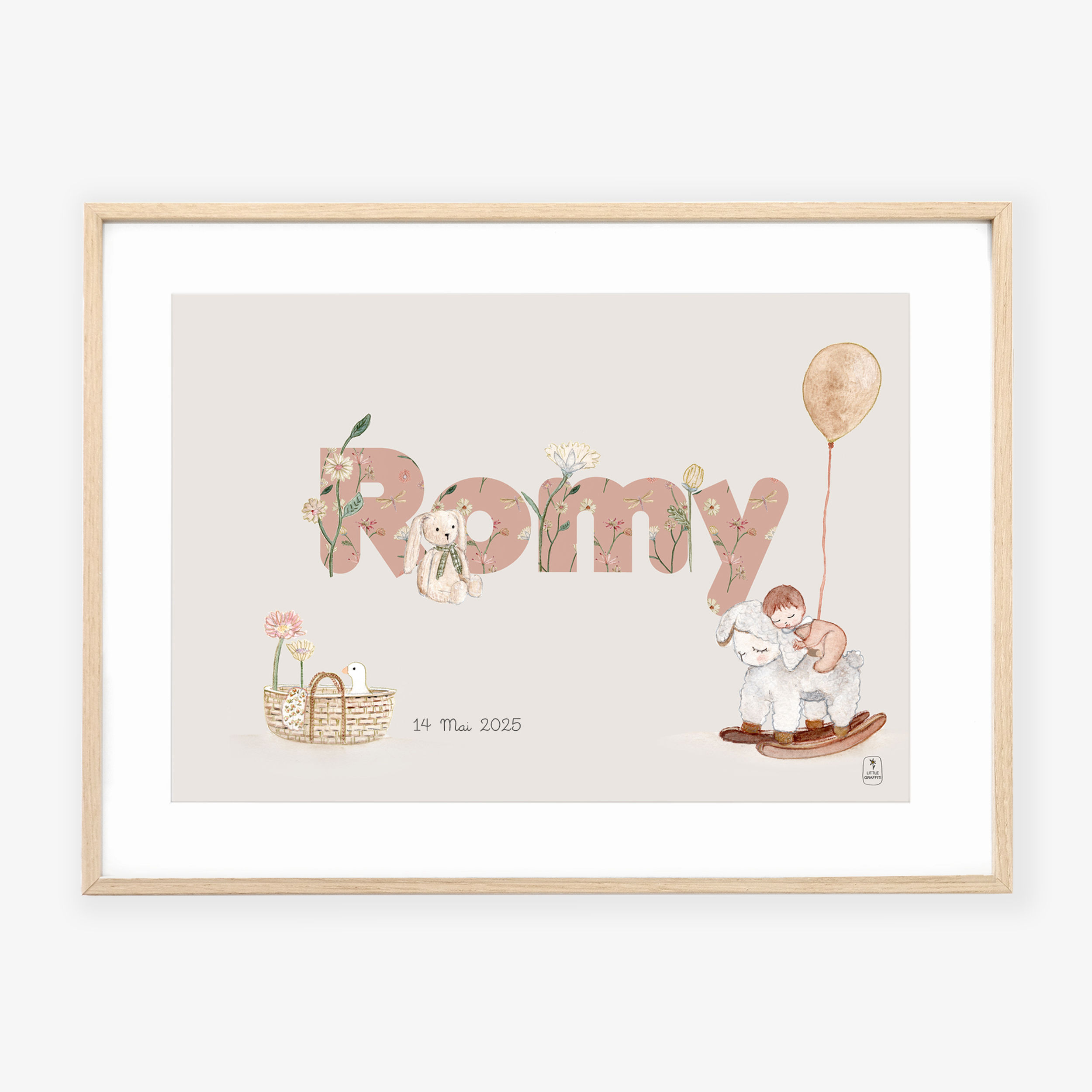 tableau chambre fille 