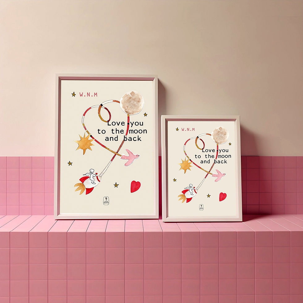 Miniature : affiche personnalisée amour