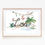 Miniature : tableau deco prénom illustré bébé jungle fille