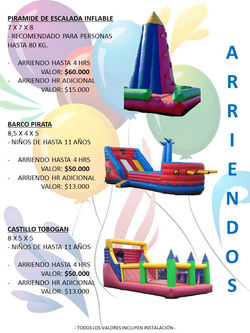 JUEGOS INFLABLES