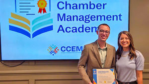Johnson Completes CCEM Chamber Management Academy