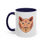 Thumbnail: Folk Art Tiger Coffee Mug
