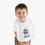 Thumbnail: Artsy Unicorn Baby Bib — Contrast Trim Jersey Bib