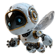 Flying AI creative robot