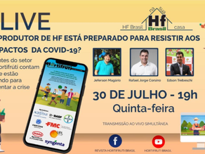 Live vai debater se o produtor de hortifruti está preparado para resistir aos impactos da Covid-19