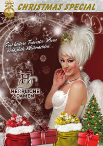Plakat von den der Show "Crazy Christmas" 