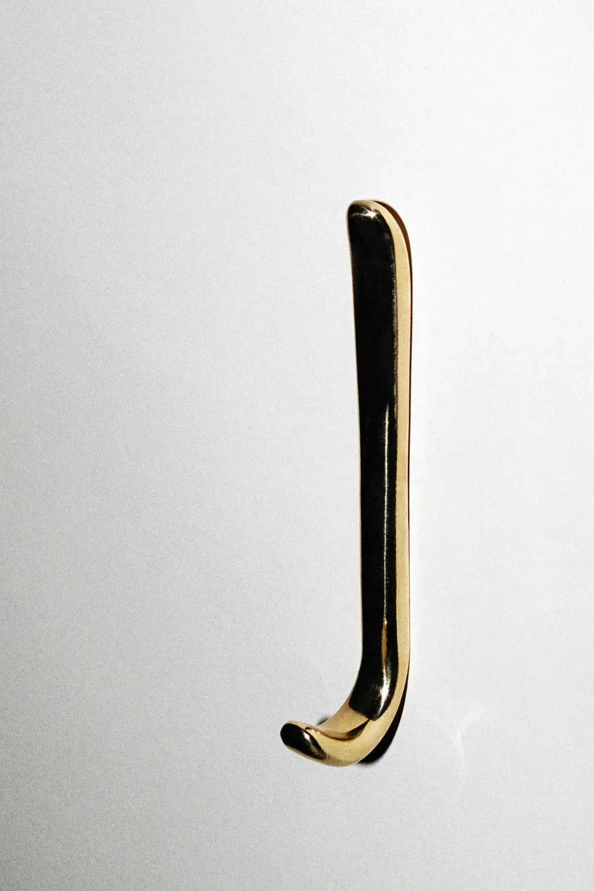 Spaces Within Luis Wall Hook Polished Brass