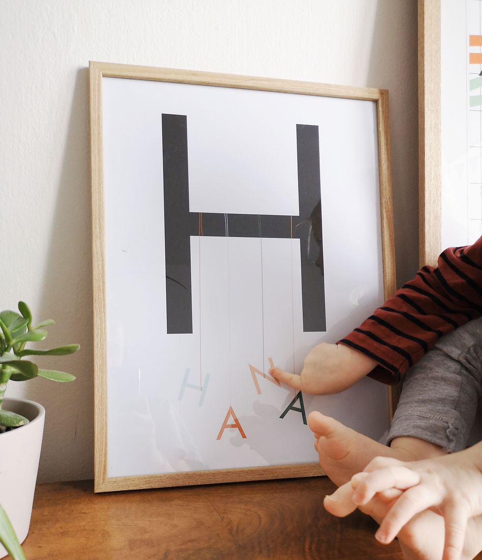 Thumbnail: Personalizovaný plagát s menom / Personalized name poster