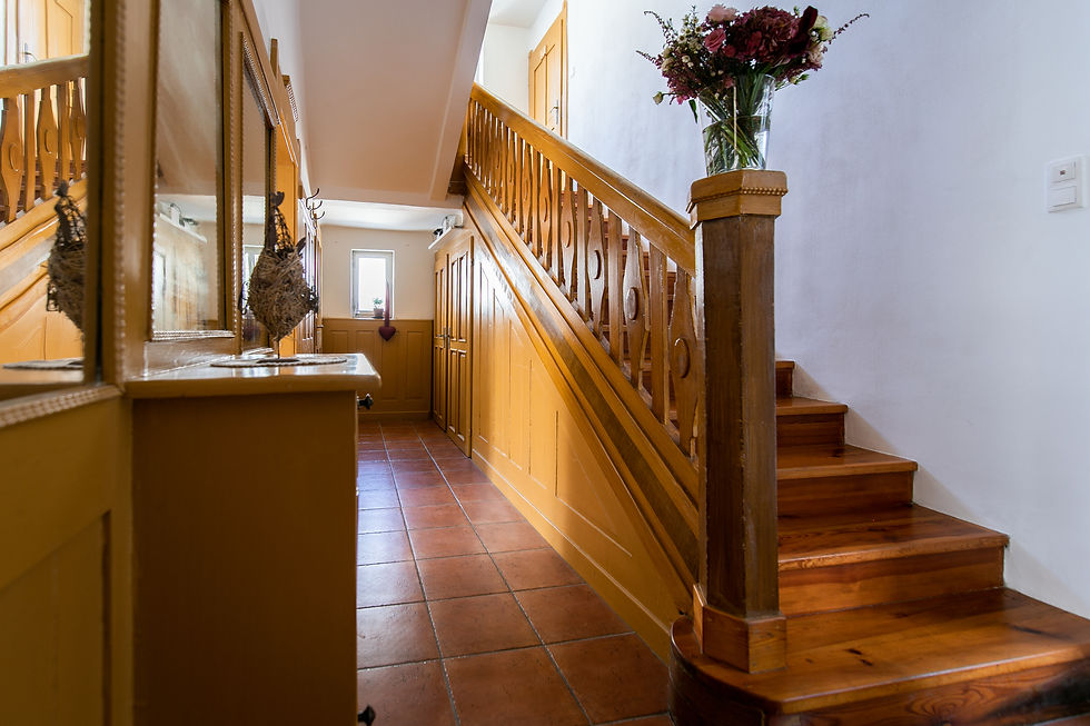 wooden staircase