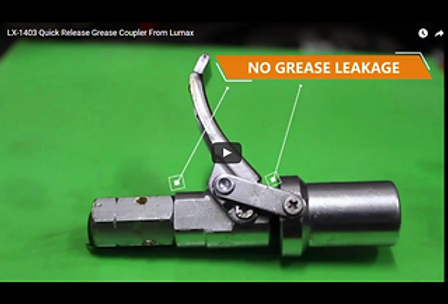 LX-1403 Quick Release Grease Coupler Working Pressure Test