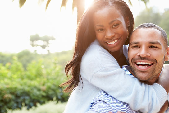Happy Couple Outdoors