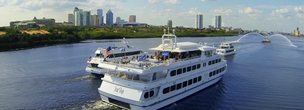 Our Fleet Tampa Bay Fl Yacht Starship Dining Cruises