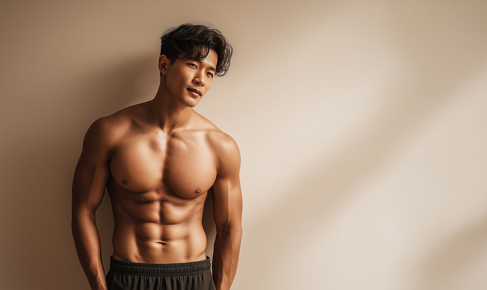 Toned Asian Male
