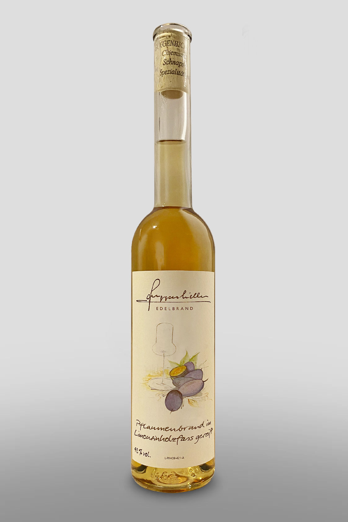 Pflaumenbrand im Limousinholzfass gereift