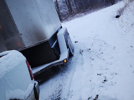 Winter Weather Gun Safe Delivery