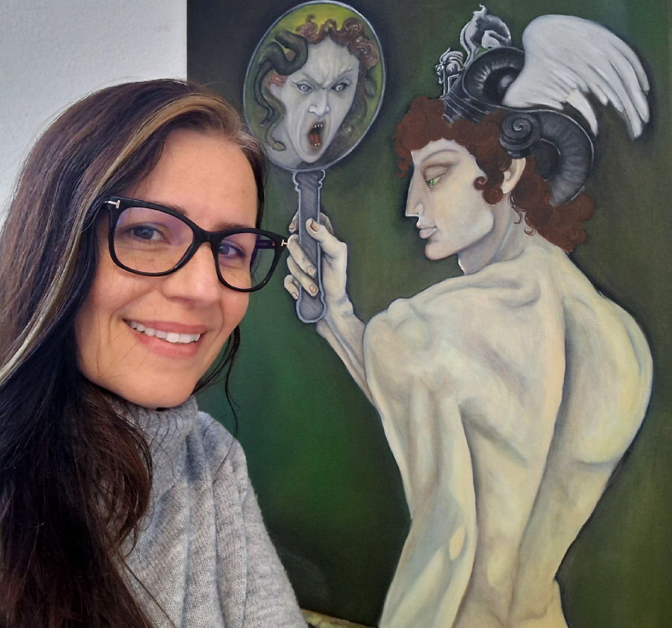 Painting "Perseus & Medusa"