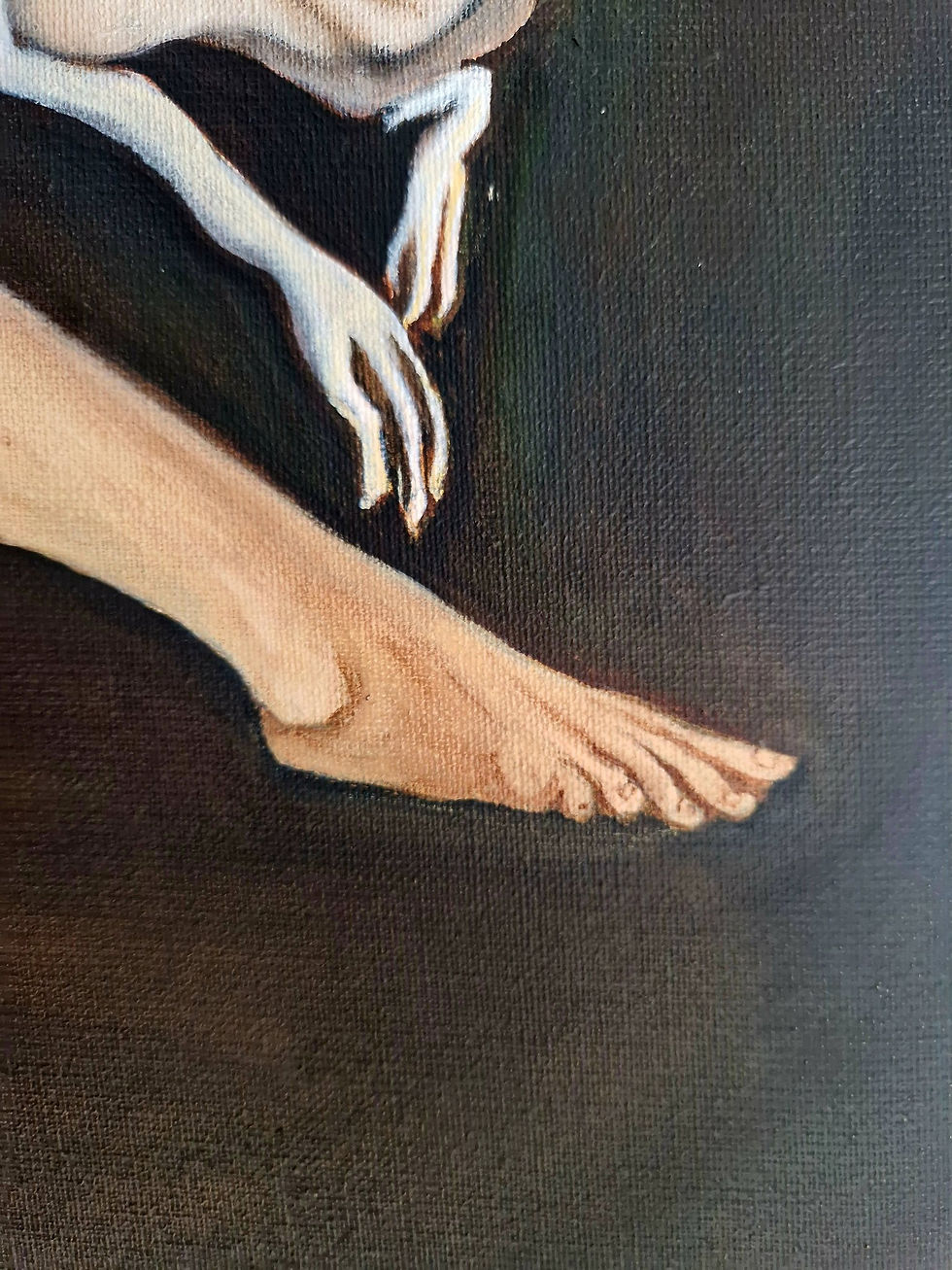 Thumbnail: Goddess Diana, the hunter
Oil painting
 linen canvas
60x80cm
150gr