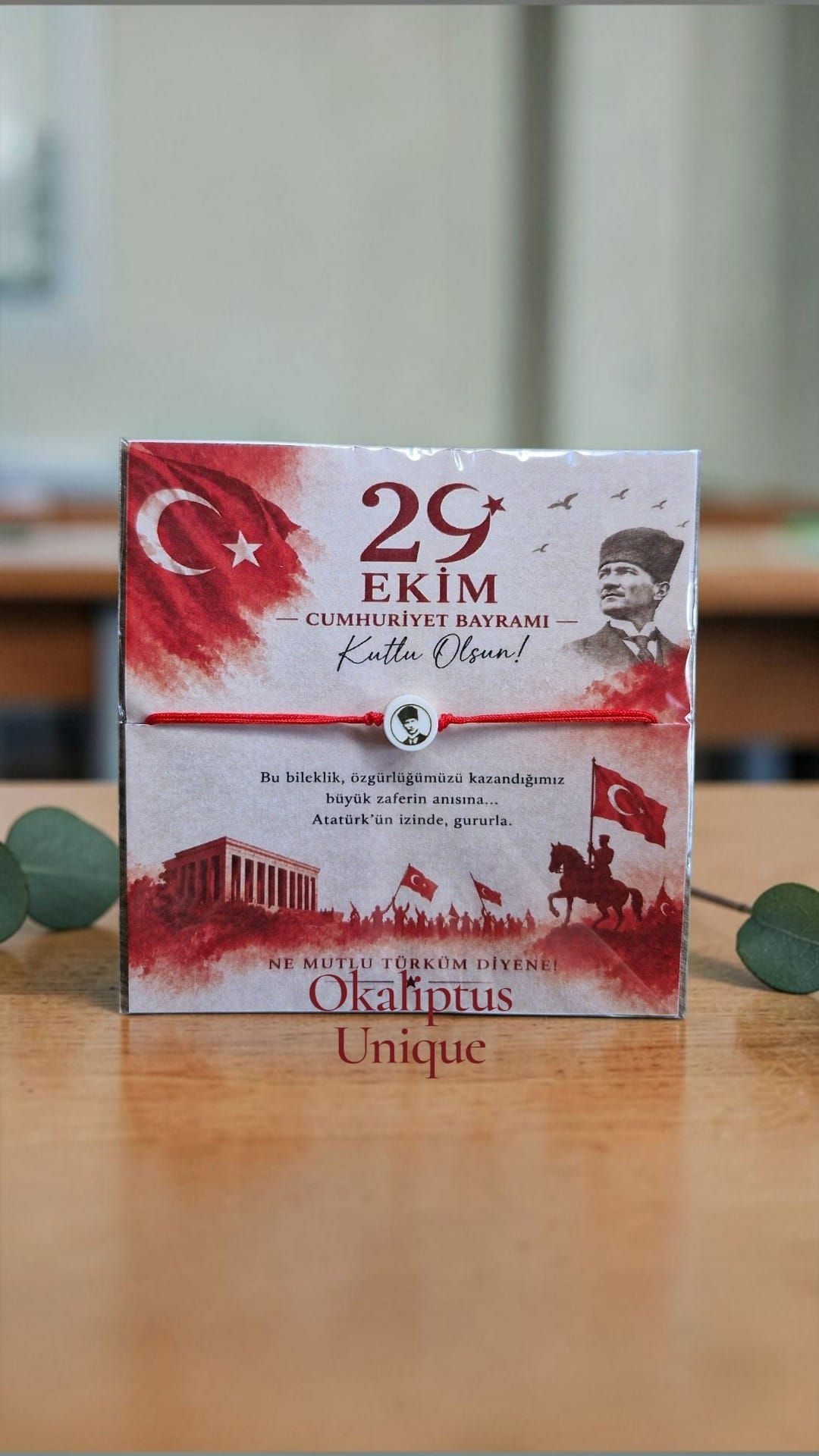 Kişiye Özel 29 Ekim Atatürk Bilekliği