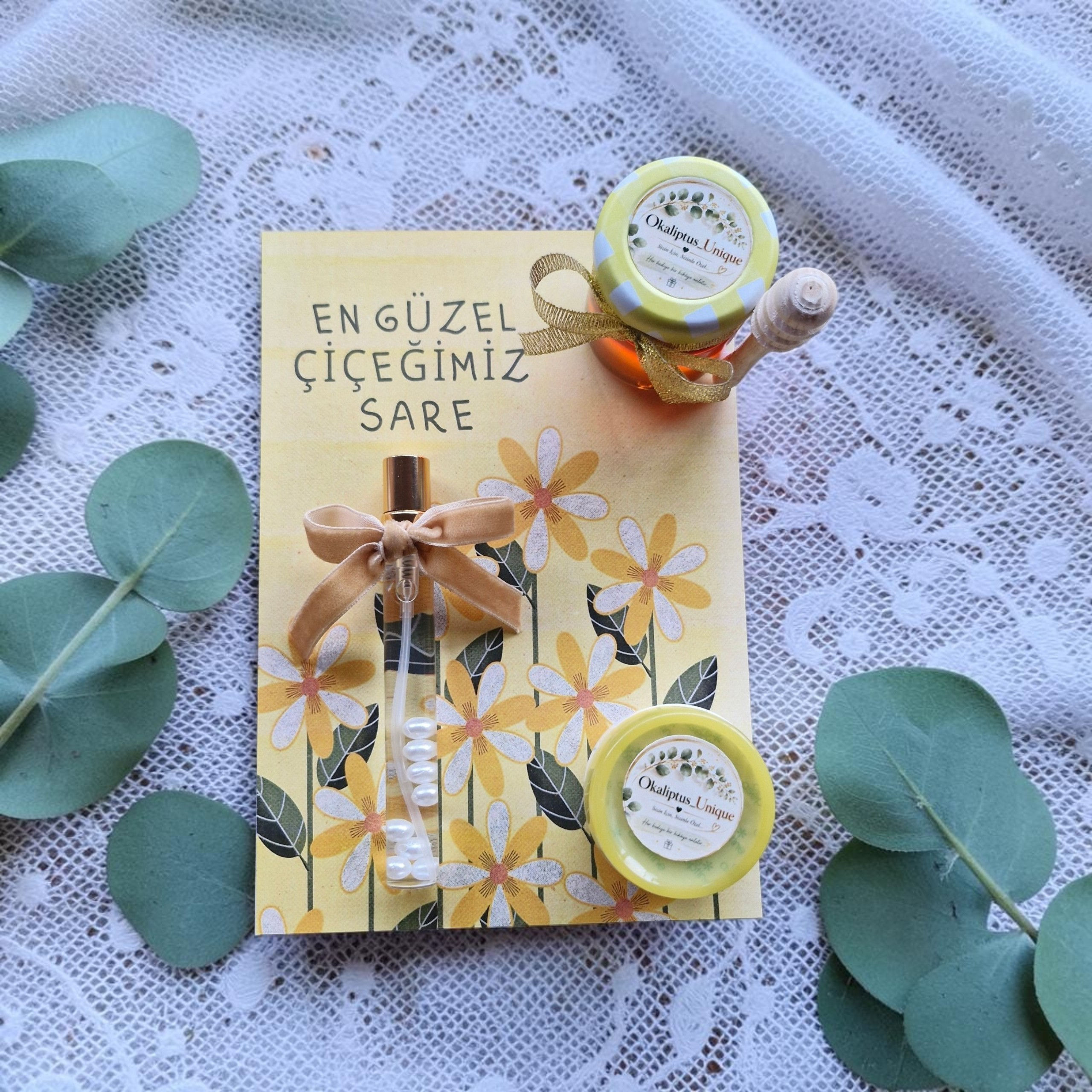 Kişiye Özel Mini Bal Kavanozu Hediyelik