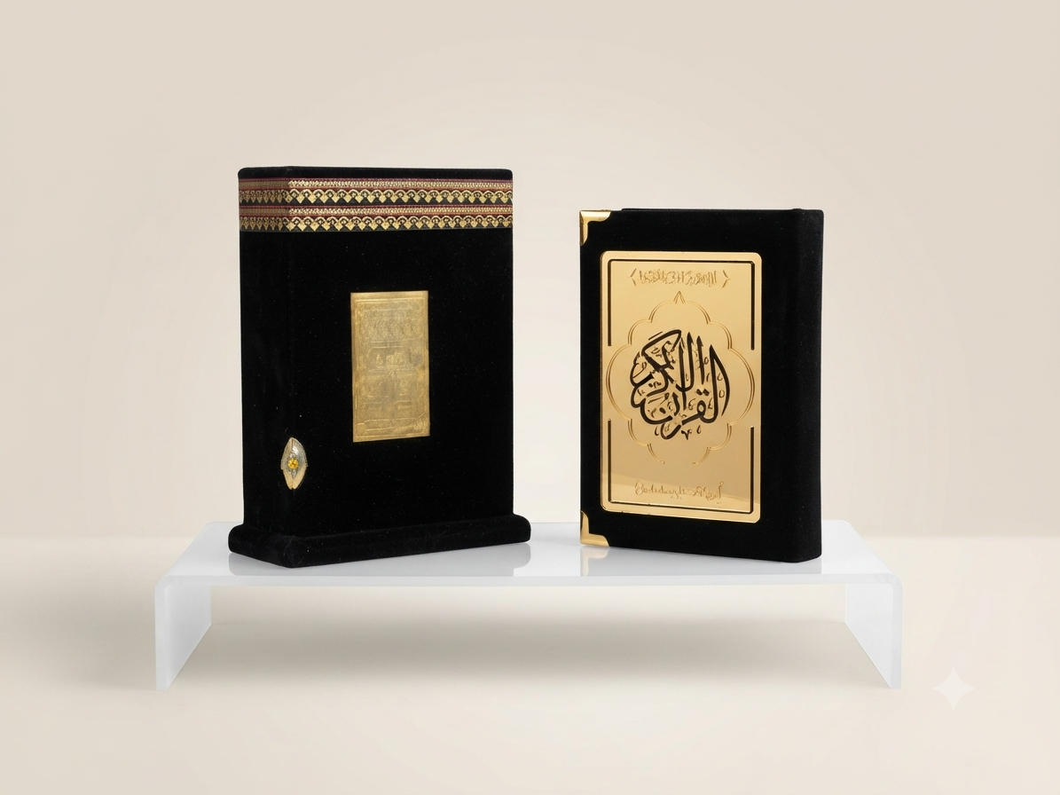 KAABA QURAN  WITH FLIP COVER