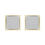 Thumbnail: MEN'S EARRING 1/3 CT ROUND DIAMOND 10K YELLOW GOLD