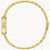 Thumbnail: Citizen Silhouette Crystal Mother of Pearl Gold Bangle Eco Drive Women's Watch