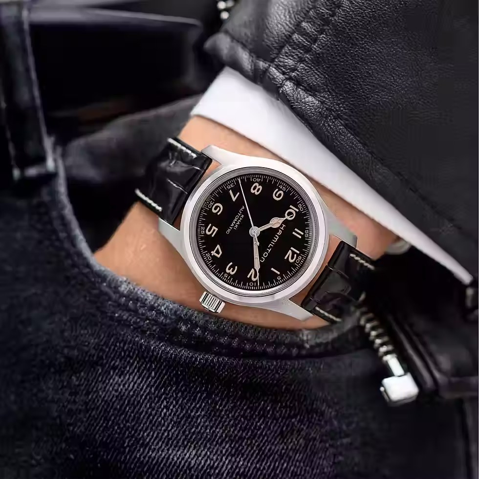 Thumbnail: Hamilton Khaki Field Murph Auto 42mm Bracelet Bundle H70605732