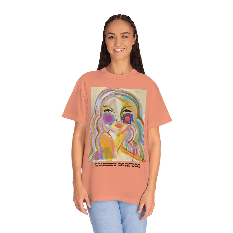 Thumbnail: Summer Stunner Bombshell | Unisex Garment-Dyed T-shirt