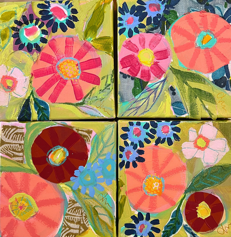 Thumbnail: Floral Collage Mini 