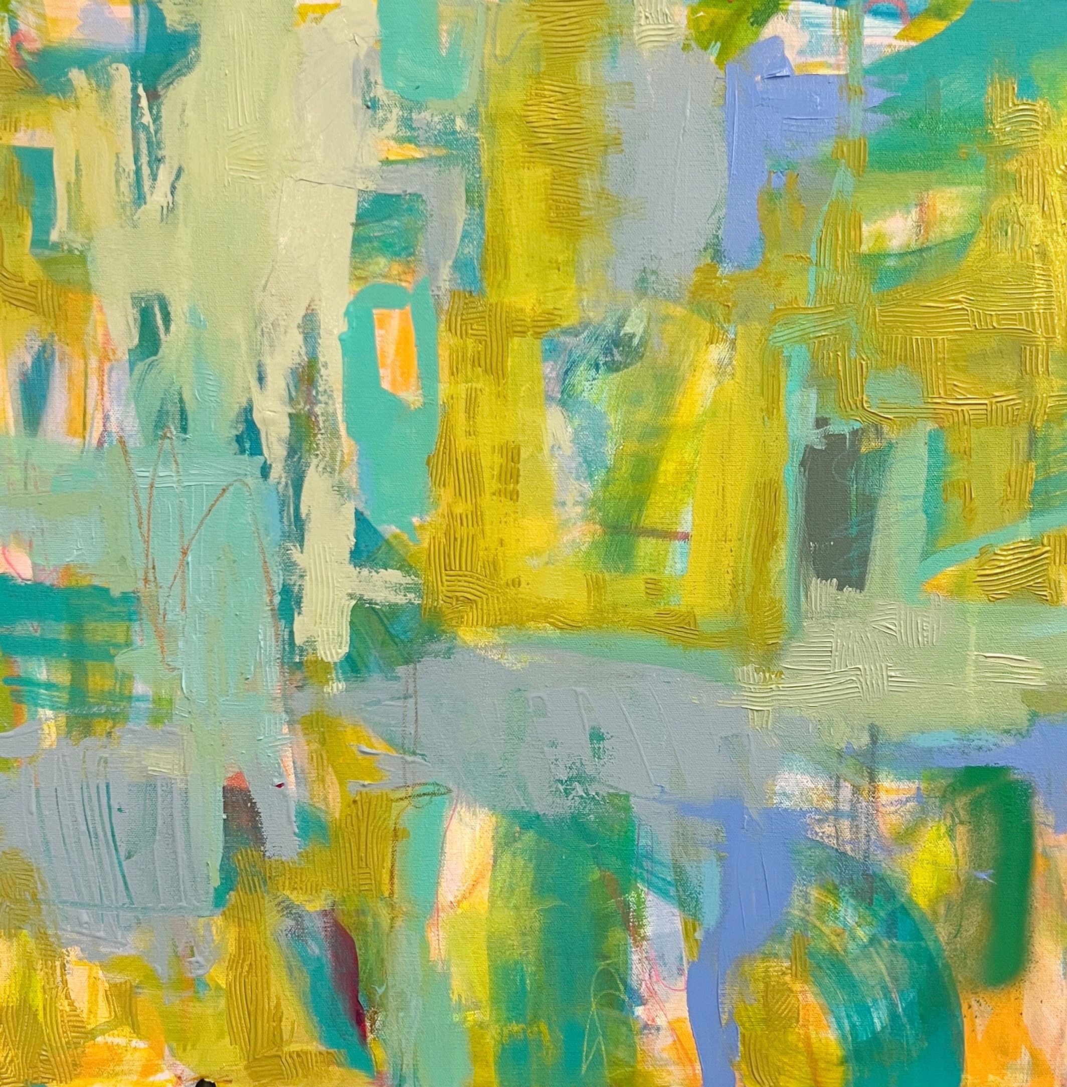 "New Pathways" 24x24" gallery canvas