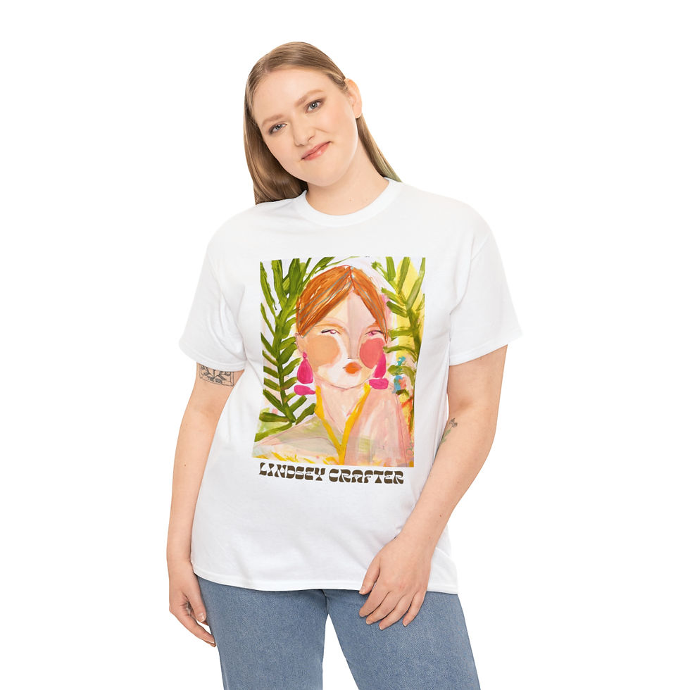 Thumbnail: "Palmetto Girl" Unisex Heavy Cotton Tee