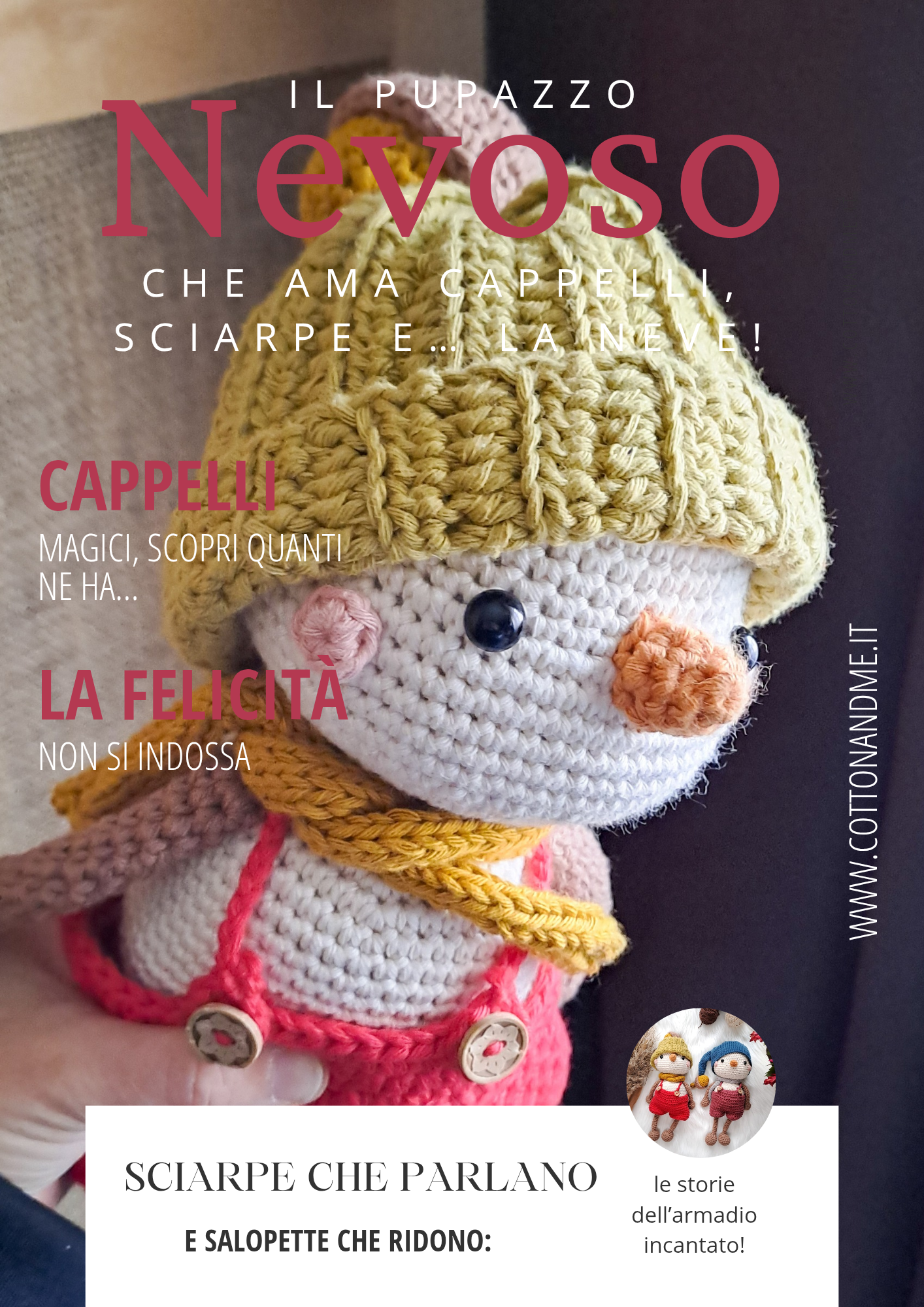 Nevoso il pupazzo di neve