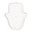 Thumbnail: White Hand of Hamsa Incense Holder and Trinket Dish