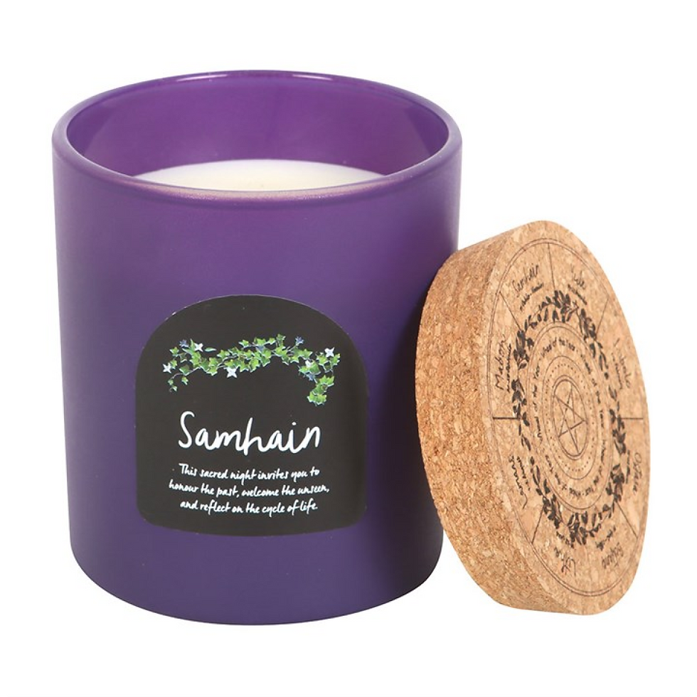 Thumbnail: Samhain Spiced Pumpkin Wheel of the Year Candle