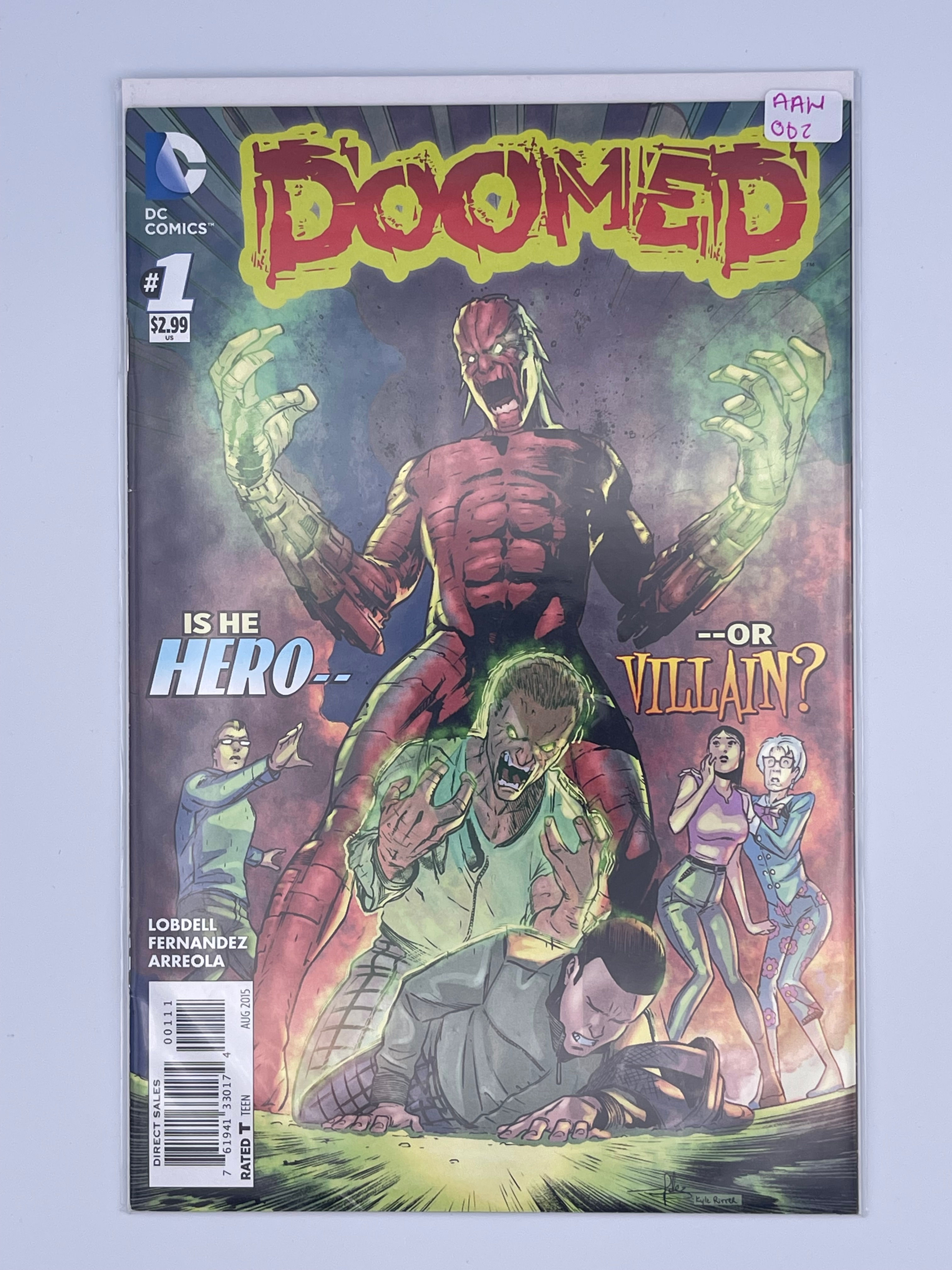 DOOMED IS HE HERO OR VILLAIN