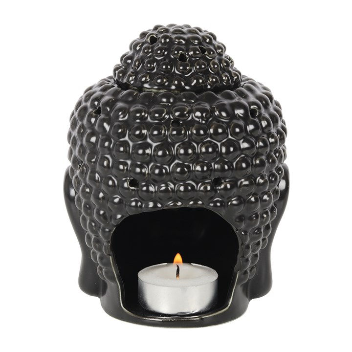 Thumbnail: Black Buddha Head Oil Burner