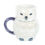 Thumbnail: Owl Shaped Iridescent Mug