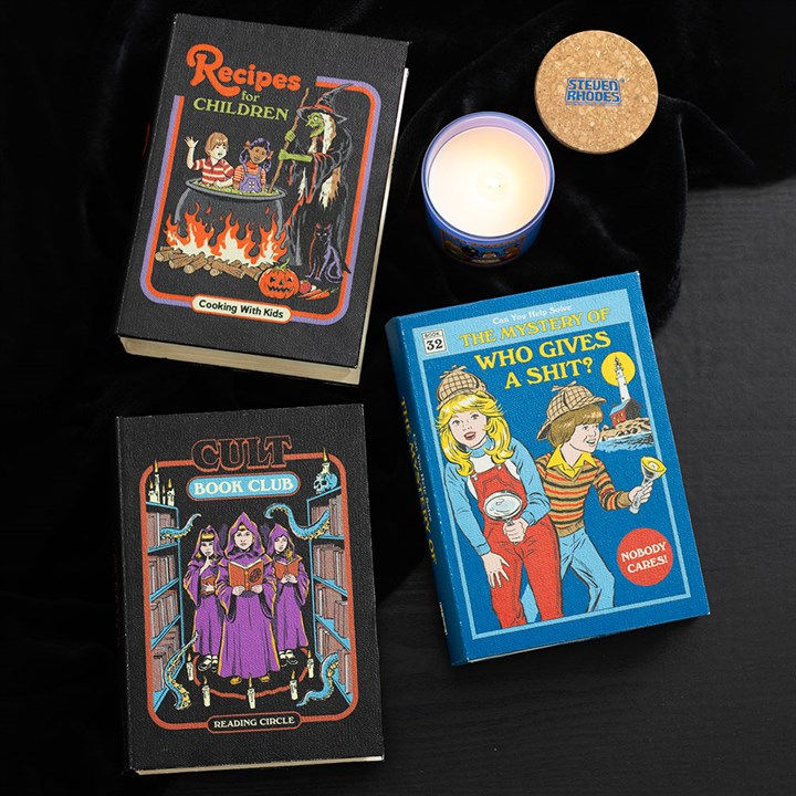 Thumbnail: Who Gives a Shit Book Shaped Storage Box by Steven Rhodes