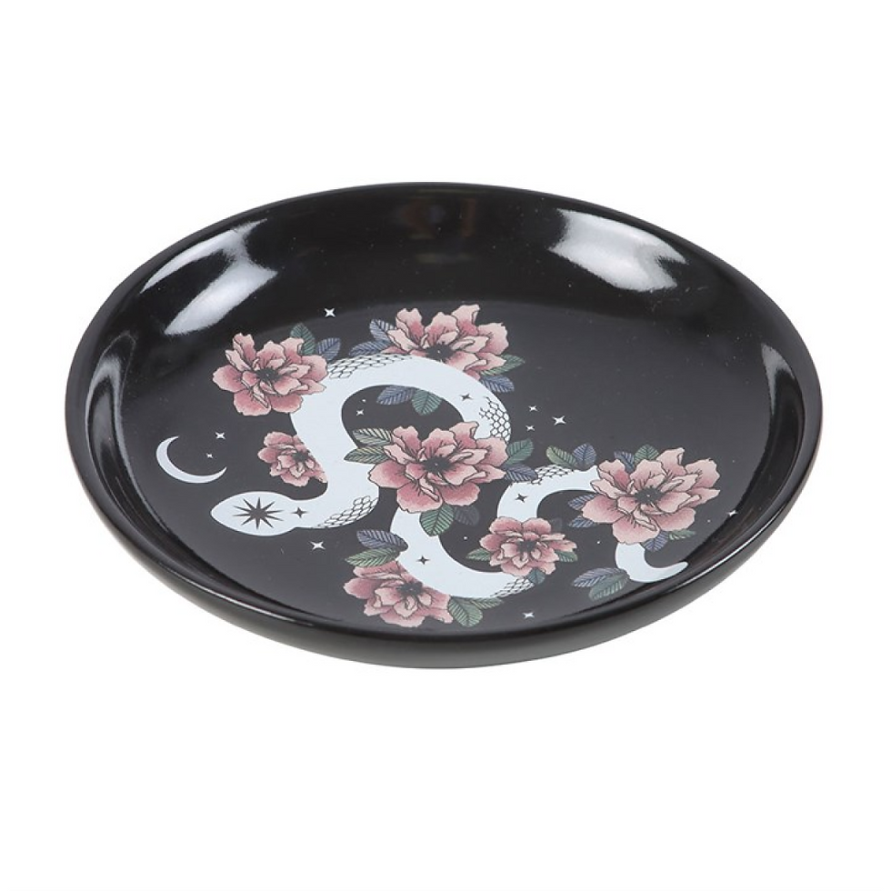 Thumbnail: Floral Snake Trinket Dish