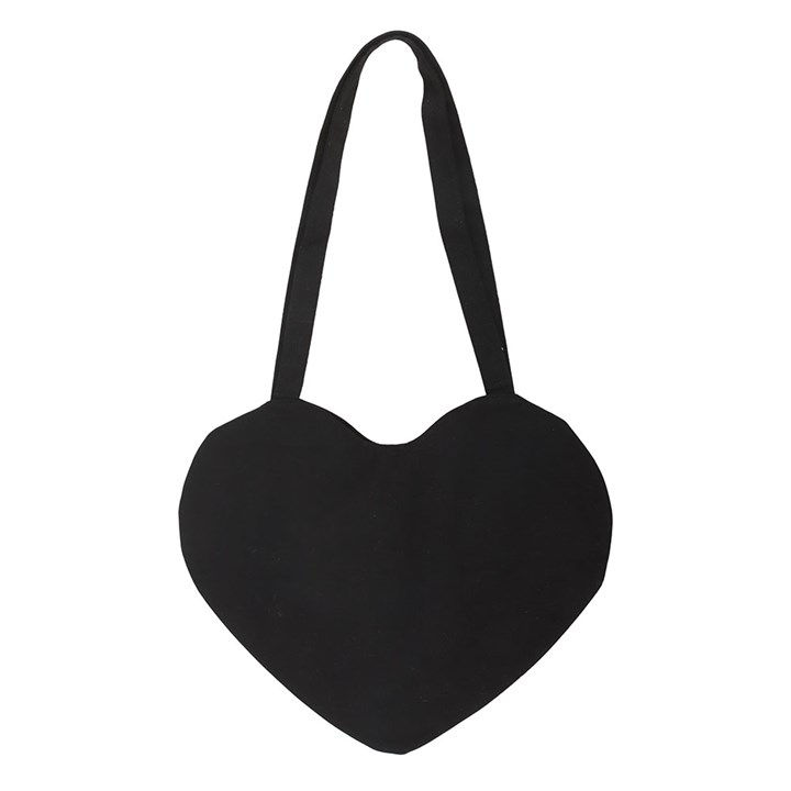 Thumbnail: Burning Heart Satin Tote Bag